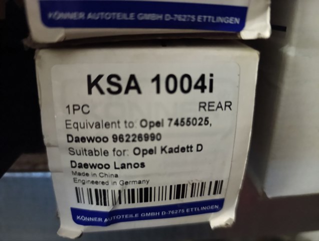 KSA1004I Konner Amortecedor traseiro