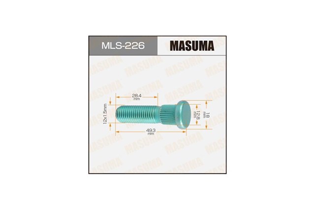 Parafuso de cubo MLS226 Masuma