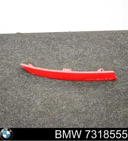 Compre 7318555 BMW Retrorrefletor (refletor) do pára-choque traseiro esquerdo