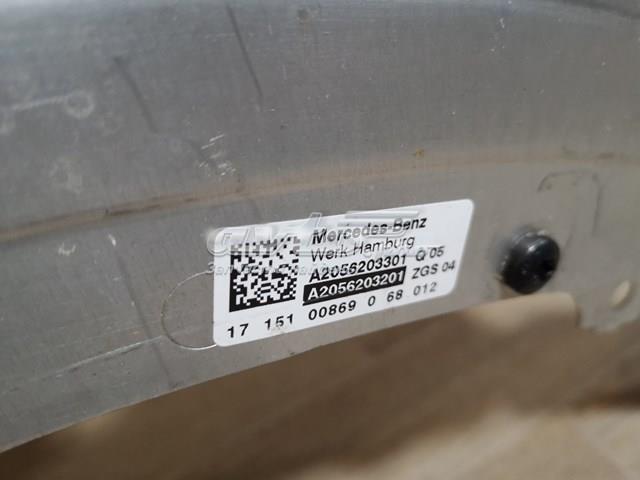 Placa sobreposta superior do painel dianteiro (de suporte do radiador) Mercedes A2056204201 preço, a partir de 358,95 USD