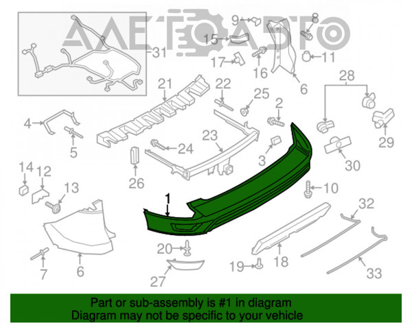 Pára-choque traseiro FPS FP2817950P preço, a partir de 124,57 USD