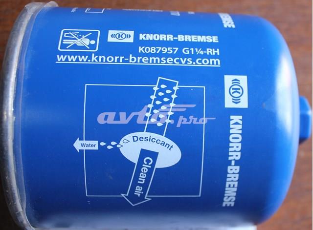 Filtro de secador de ar (separador de umidade e óleo) (TRUCK) K087957 Knorr-bremse