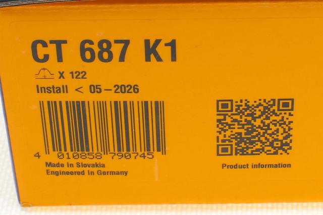 Compre CT687K1 Continental/Siemens Correia do mecanismo de distribuição de gás, kit