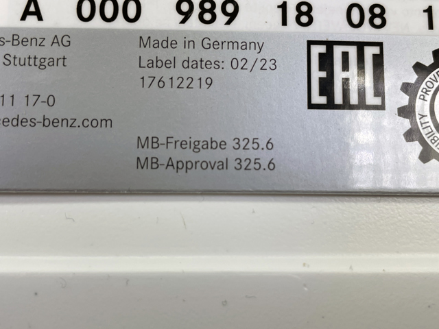 Fluido de esfriamento Mercedes A000989180811 preço, a partir de 92,66 USD