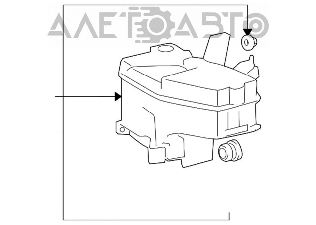 Compre Tanque de fluido para lavador de vidro Lexus LS 