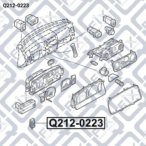 Sensor de velocidade Q-fix Q2120223