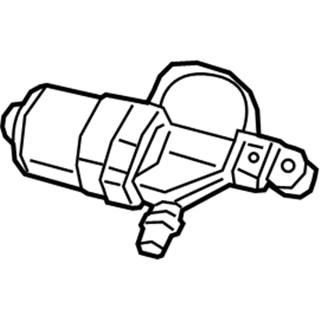  Motor de limpador pára-brisas do pára-brisas Jeep Wrangler SUV (JL) (2017 - 2026) 