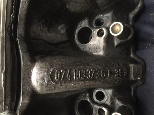 Cabeça de motor (CBC) 074103373G VAG