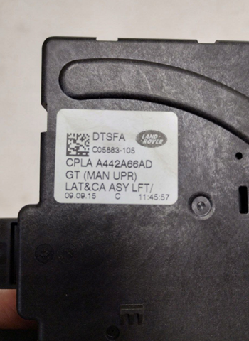 Compre T4A1902 Jaguar Fecho de tampa de porta-malas (de 3ª/5ª porta traseira)