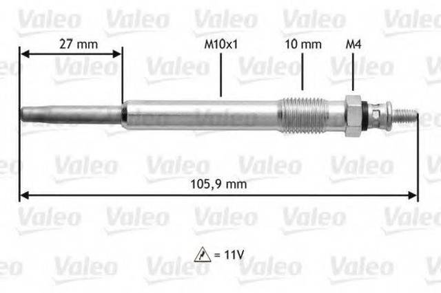 Vela de incandescência Bosch 250202032