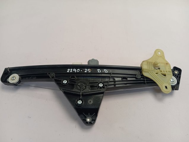 Mecanismo de acionamento de vidro da porta dianteira direita para Renault Clio V B7