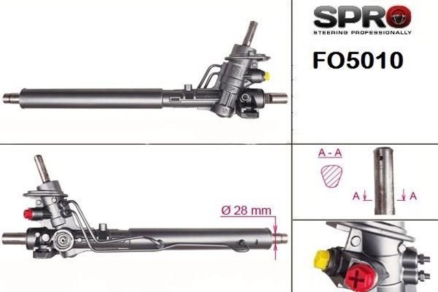 FO210R MSG Rebuilding Cremalheira da direção