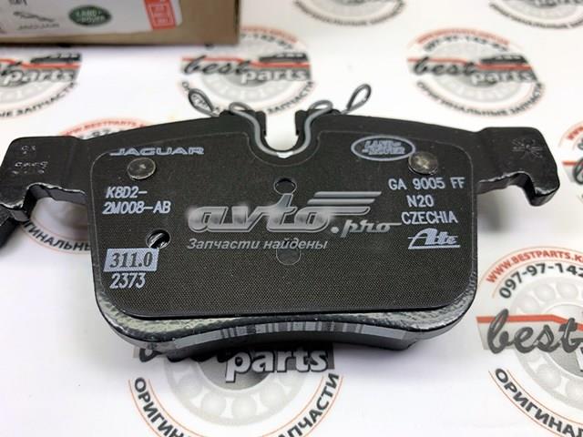 Sapatas do freio traseiras de disco LR123519 Land Rover