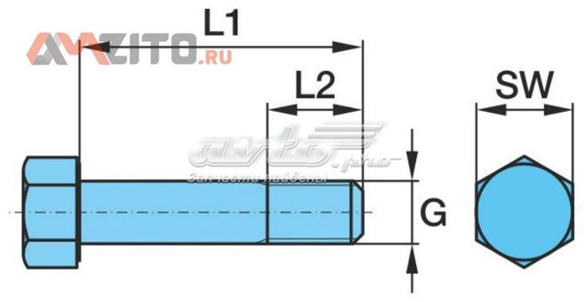 Compre 0334014190 BPW Parafuso (porca) de fixação