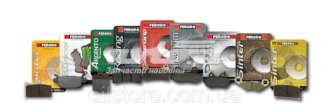 FDB250SG Ferodo Sapatas do freio dianteiras de disco
