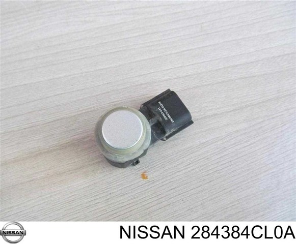 284384CL0A Nissan/Infiniti Sensor traseiro de sinalização de estacionamento (sensor de estacionamento)