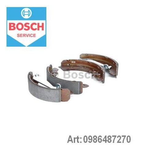 Compre 986487270 Bosch Sapatas do freio traseiras de tambor