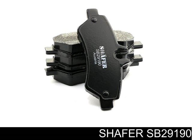 SB29190 Shafer Sapatas do freio traseiras de disco