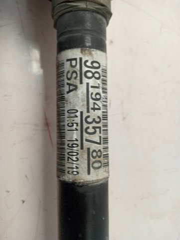 Semieixo (acionador) dianteiro direito Opel 9819435780 preço, a partir de 129,70 USD