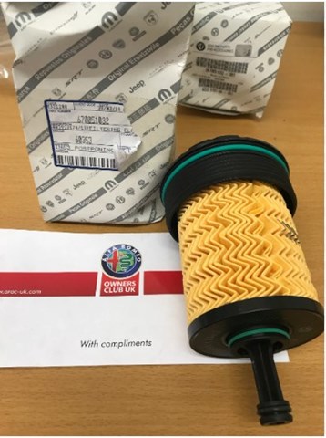 670051032 Fiat/Alfa/Lancia Filtro de óleo