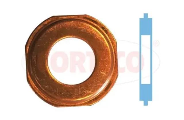 Compre 49430759 Corteco Anel (arruela) do injetor de ajuste