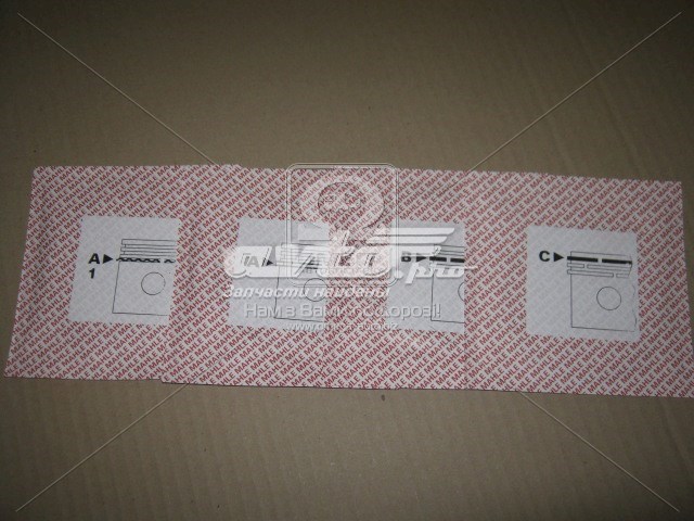 44881N1 Mahle Original Anéis do pistão para 1 cilindro, 2ª reparação ( + 0,50)