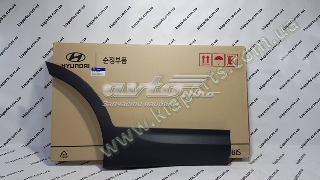 Placa sobreposta da porta traseira direita 877322W000CA Hyundai/Kia