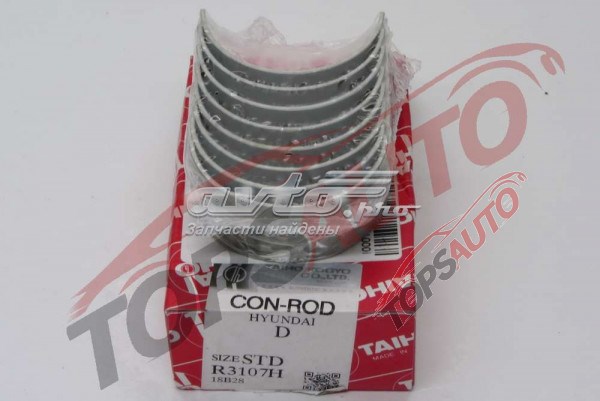 Folhas inseridas de cambota de biela, kit, padrão (STD) R3107HSTD Taiho