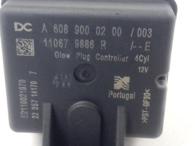 Relê das velas de incandescência Renault (RVI) A6089000200