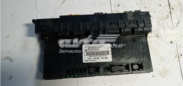 Unidade de dispositivos de segurança Mercedes A2035450701 preço, a partir de 139,61 USD