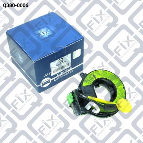 Anel AIRBAG de contato, cabo plano do volante Q3800006 Q-fix