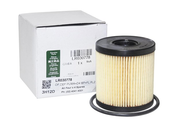 LR030778 Land Rover Filtro de óleo