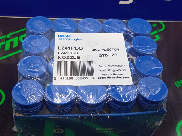 Pulverizador de diesel do injetor L241PBB Delphi