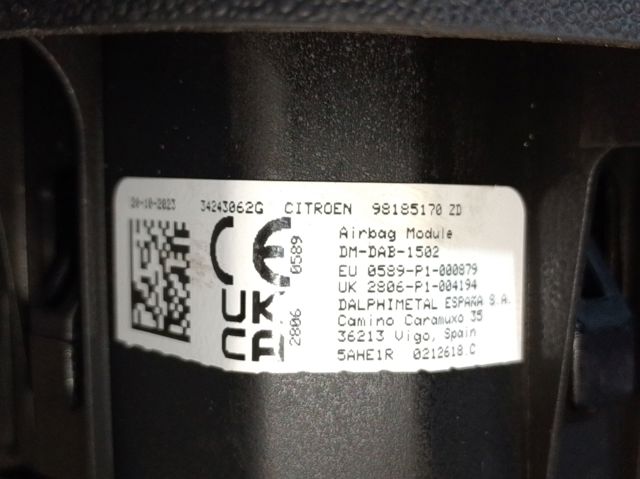  98185170ZD Peugeot/Citroen