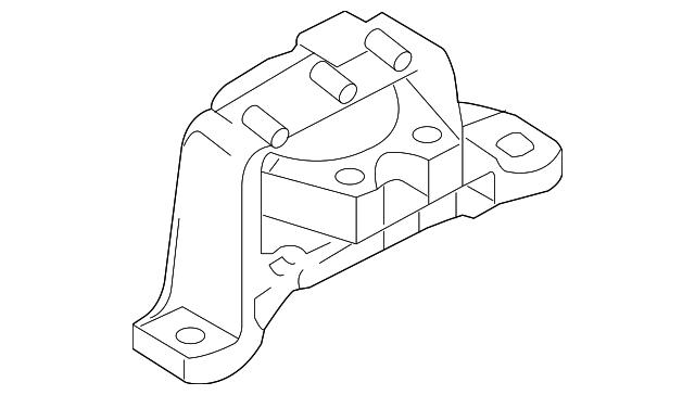Coxim (suporte) direito de motor Mazda BBN339060B preço, a partir de 68,16 USD
