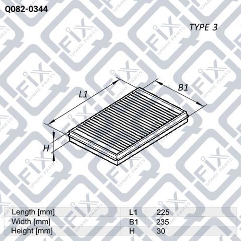 Filtro de salão Q-fix Q0820344 preço, a partir de 4,95 USD