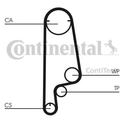 Correia do mecanismo de distribuição de gás Continental/Siemens CT546 preço, a partir de 31,84 USD