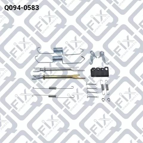 Mecanismo de aproximação (de auto-aproximação) das sapatas de tambor (kit de reparação levadiça) Q-fix Q0940583