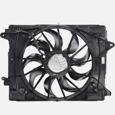 Difusor do radiador de esfriamento, montado com motor e roda de aletas Bosch 0130708529