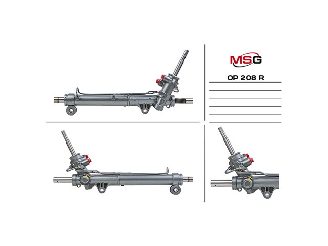 Cremalheira da direção MSG Rebuilding OP207R