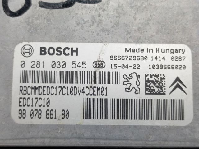 Módulo de direção (Centralina eletrônica) de motor Peugeot 208 I CA, CC