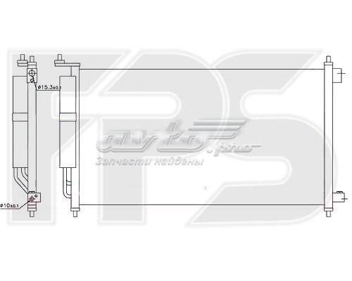 Radiador de aparelho de ar condicionado FPS FP50K379 preço, a partir de 105,81 USD