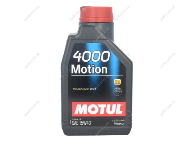 386401 Motul Óleo para motor