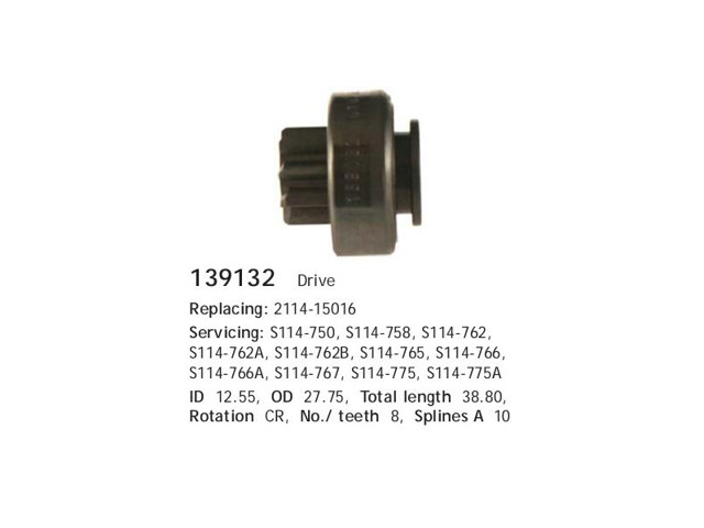 133275 Cargo Kit de reparação do relê de tração do motor de arranco