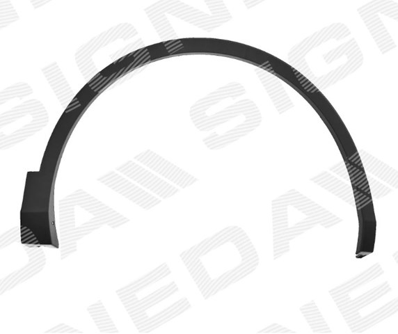 Expansor (placa sobreposta) de arco do pára-lama dianteiro direito PVG01029MAR Signeda