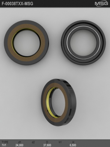 Kit de reparação da cremalheira da direção (do mecanismo), (kit de vedantes) para Hyundai Coupe I RD