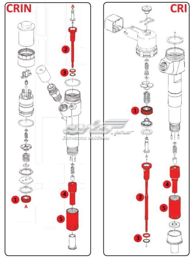 Compre F00ZC99042 Bosch Kit de reparação do injetor
