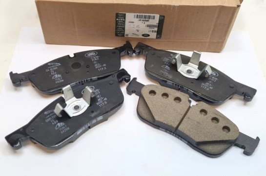 Sapatas do freio dianteiras de disco Land Rover LR160540