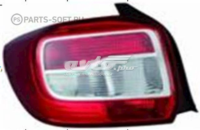Compre 55119A6LUE Depo/Loro/Abakus Lanterna traseira esquerda