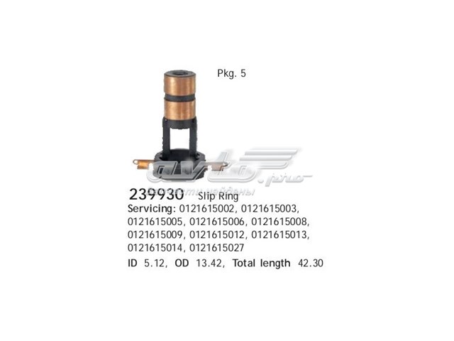 Compre 239930 Cargo Tubo coletor de rotor do gerador
